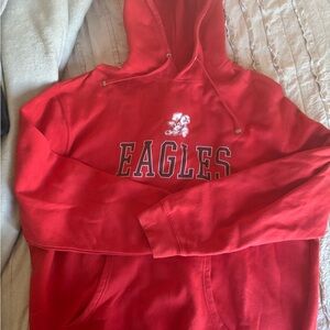 Fall Rush Biola Eagles College Red Pullover Hoodie - 2XL